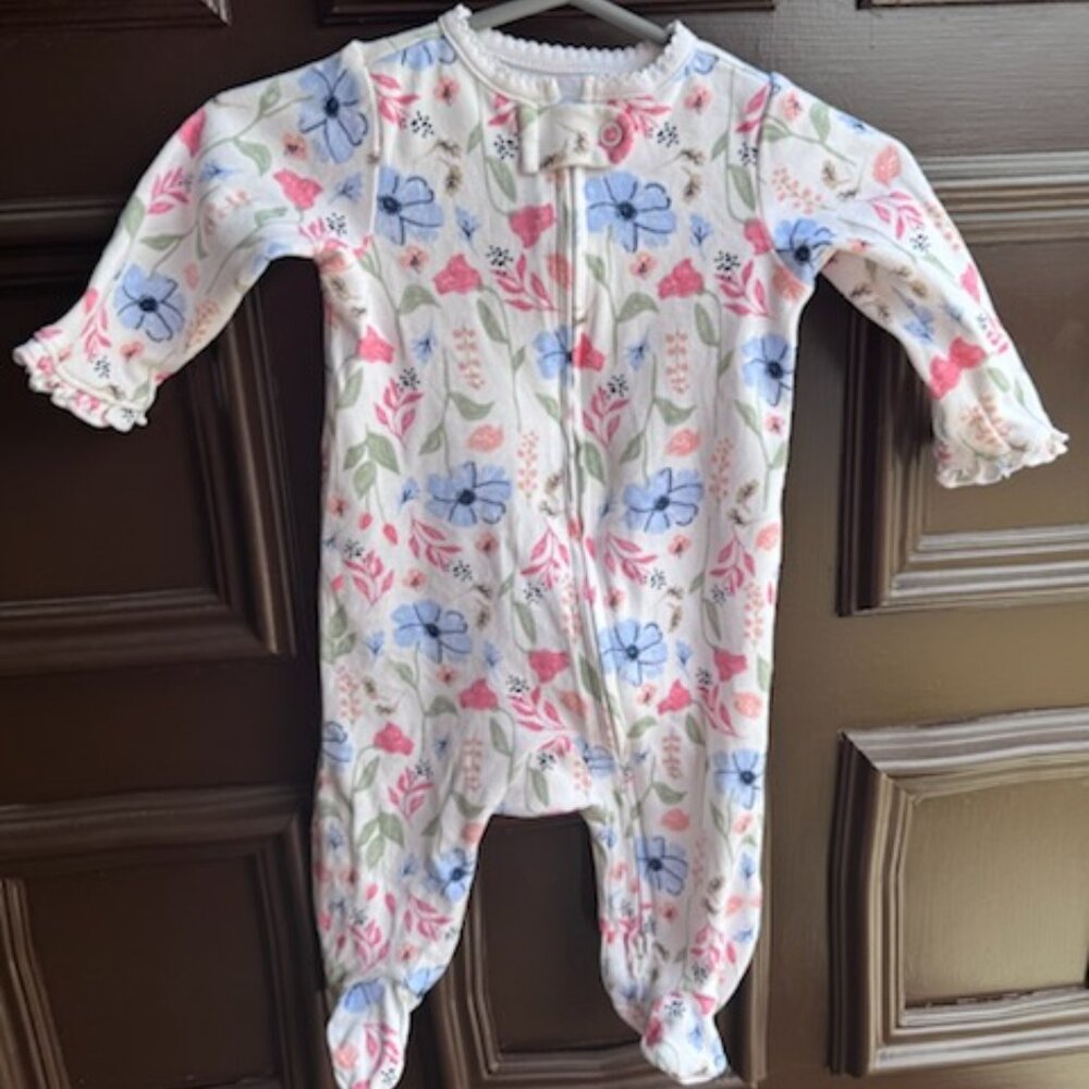 2 Carter's Footies 0-3 & 3m